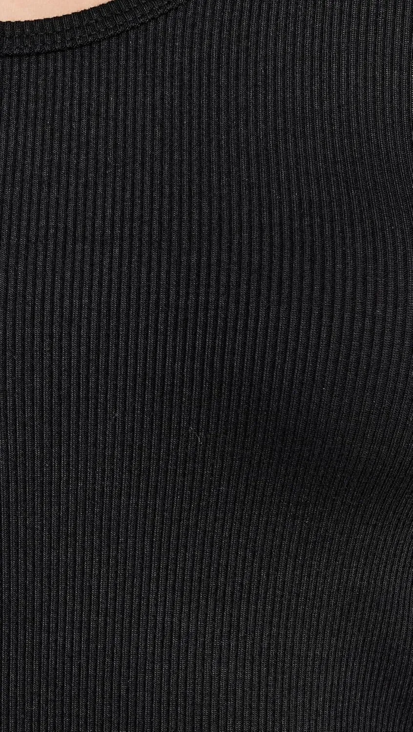 Women's Ashby Rib Crop Top