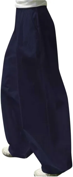 Women's Baggy Linen Pants Summer Casual Wide Leg Palazzo Trousers High Waisted Relax Fit Lantern Slacks with Pockets