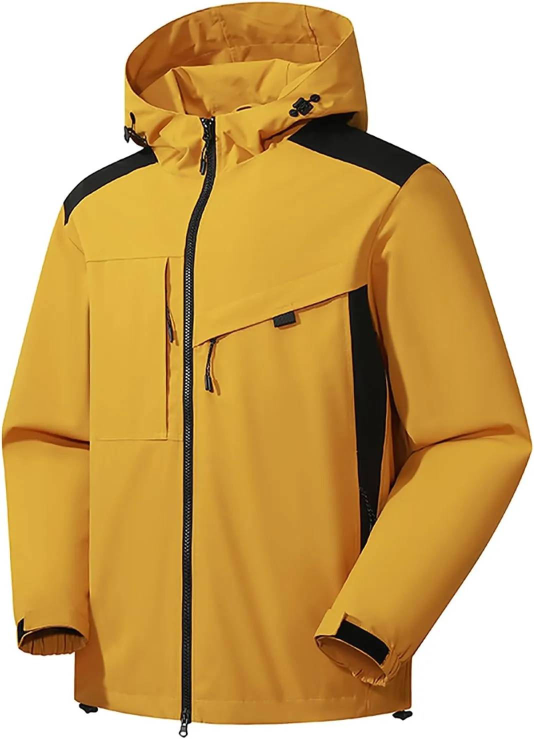 Womens Waterproof Rain Jacket Lightweight Windproof Raincoat Active Outdoor Hiking Trench Coats Windbreaker