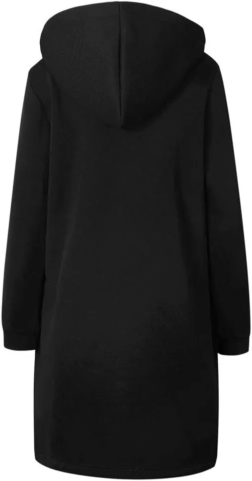 Womens Winter Coat Winter Button Down Lapel Plush Plaid Coat Loose Long Coat Long Coats for Women Long Coats for