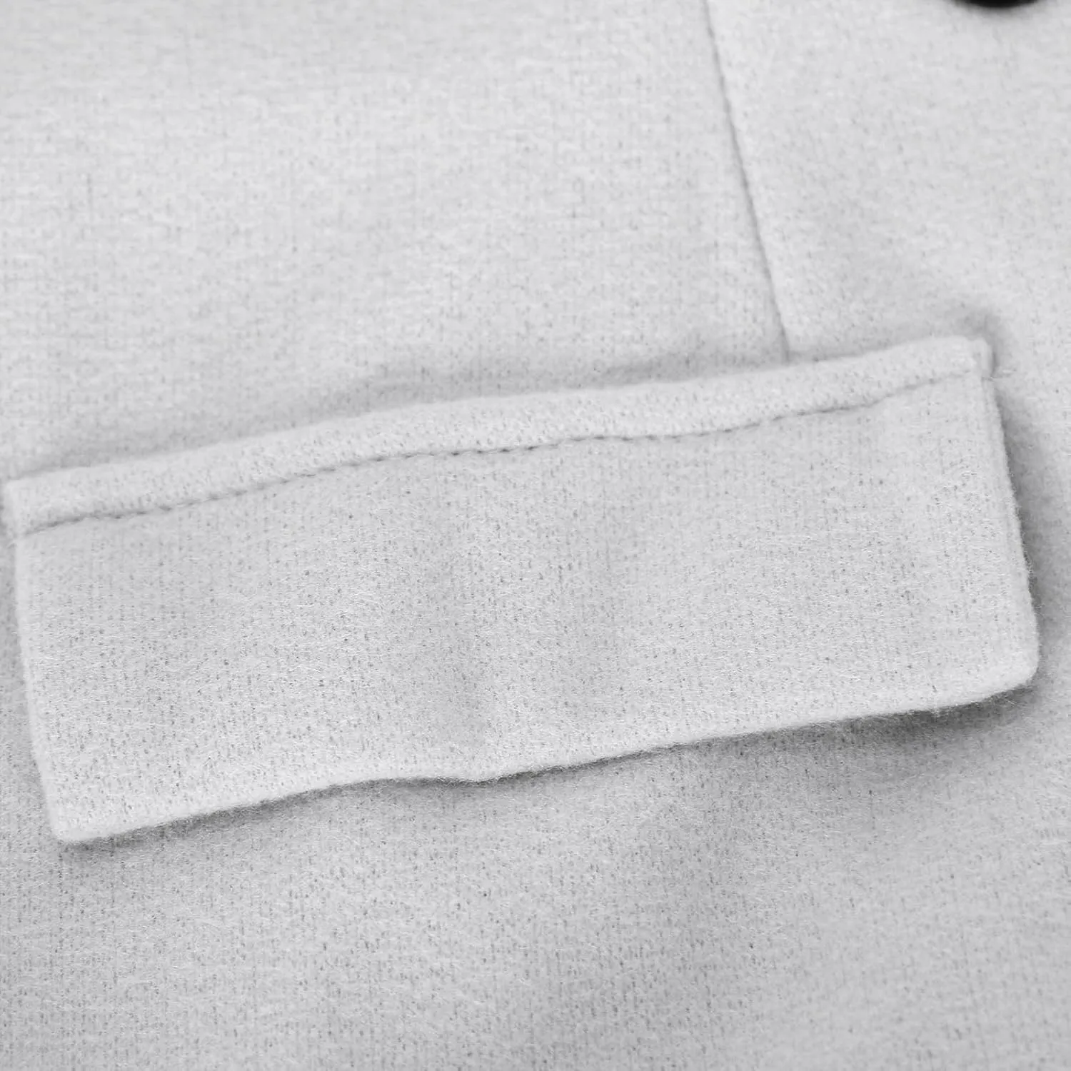 Womens Winter Mid Long Trench Coat Winter Lapel Double Breasted Long Pea Coat Casual Work Office Overcoat with Pocket