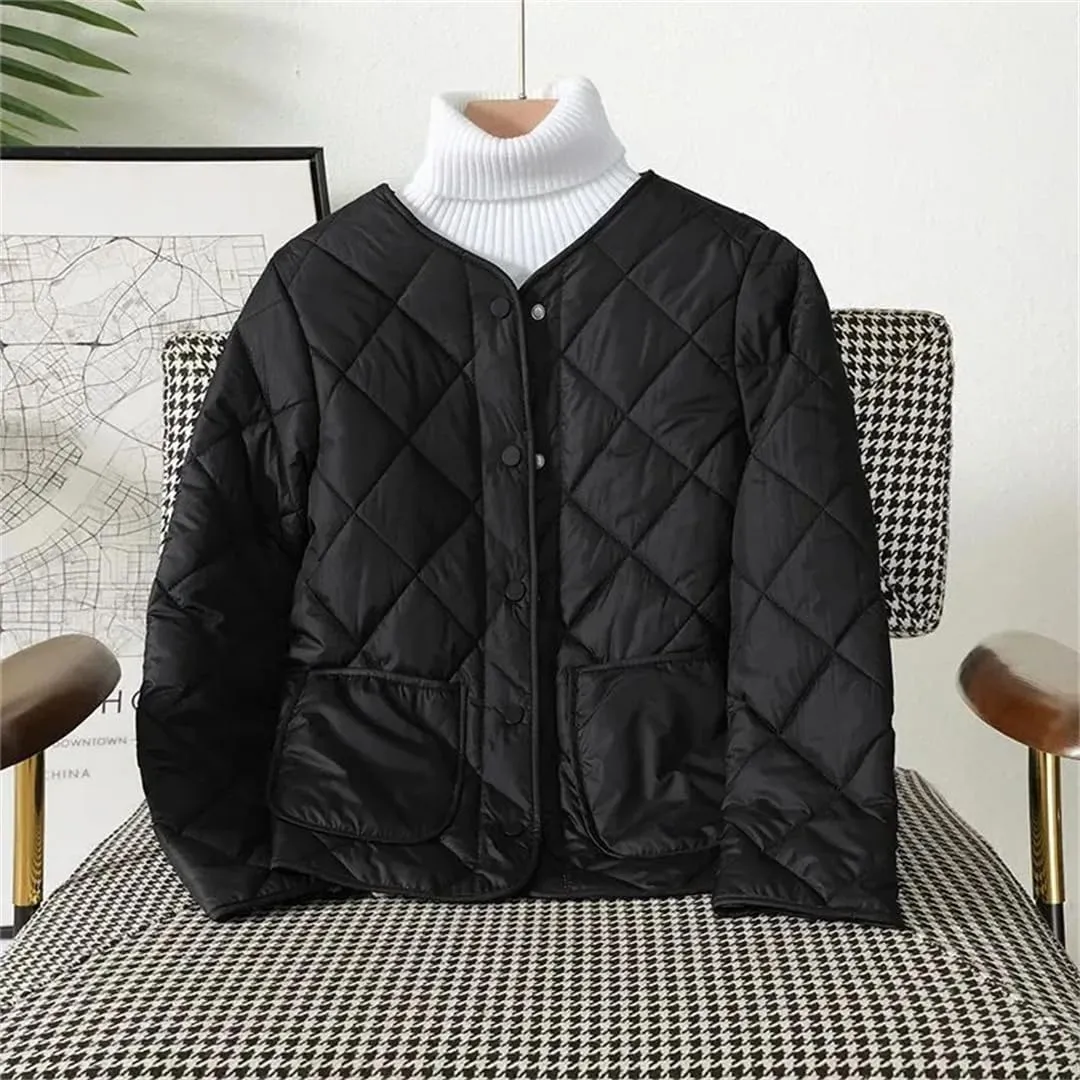 Women's Winter Short Bottom Wears Small Cotton-Padded Jacket Keep Warm Slim Down Cotton-Padded Jackets Coat