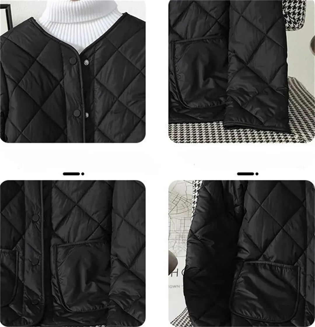 Women's Winter Short Bottom Wears Small Cotton-Padded Jacket Keep Warm Slim Down Cotton-Padded Jackets Coat