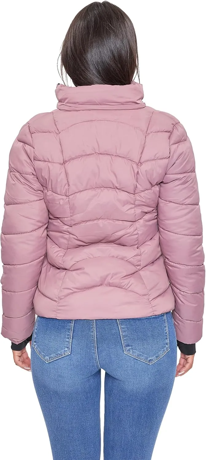 YMI Women's Junior Full Length Water Resistant Puffer Jacket